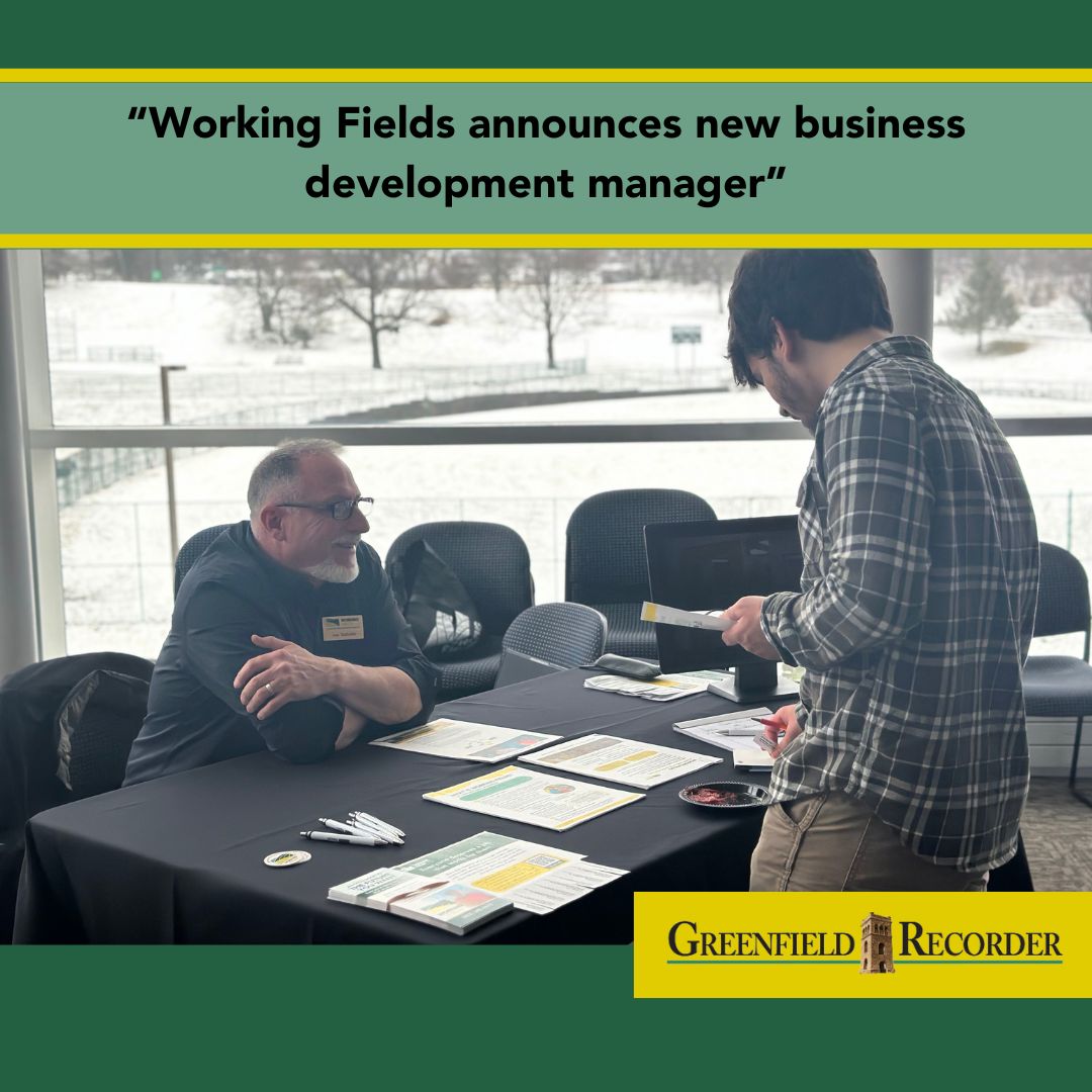 Working Fields announces new business development manager
